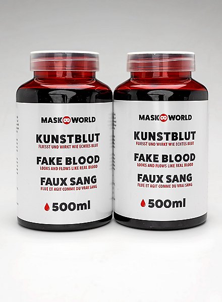 Artificial blood bottle 250 ml - film blood 